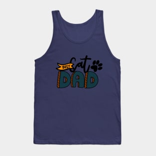 Best Cat Dad Ever Tank Top